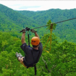 Ziplining